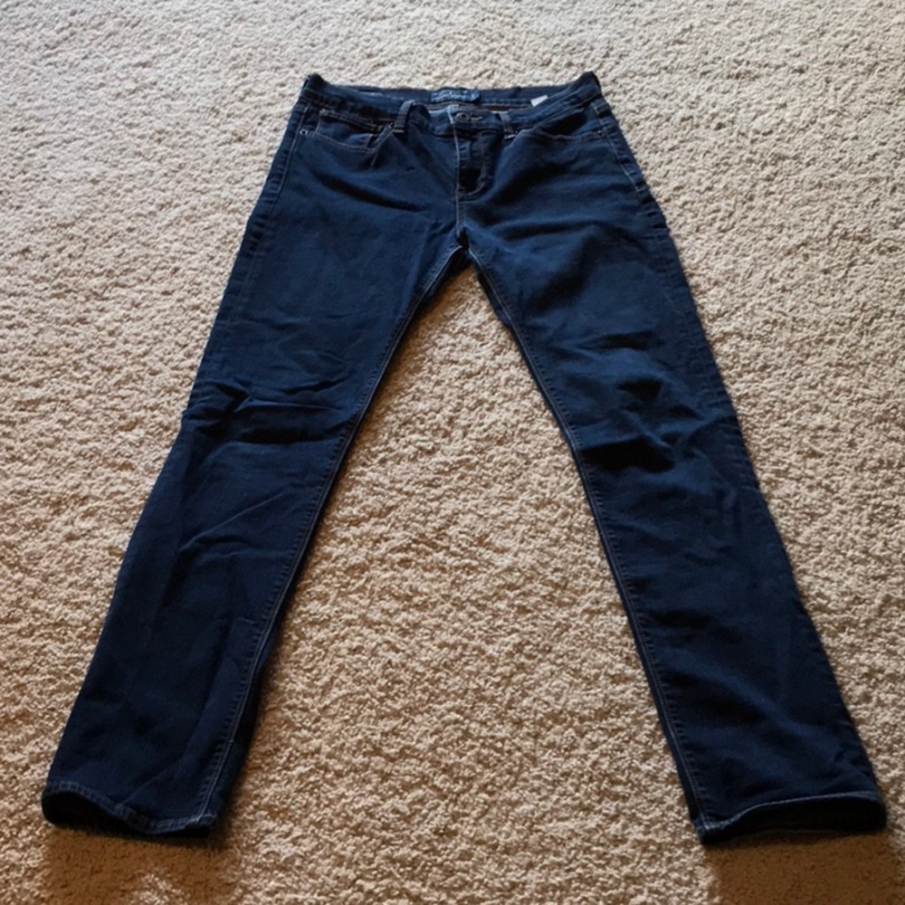 Lucky Brand Dark Blue Straight Leg Jeans